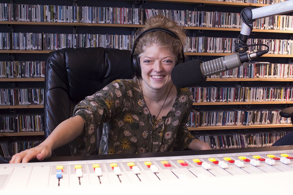 Sophia Fortmeyer KJHK DJ