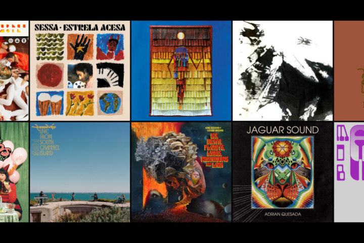 A 5x2 collage of the album covers listed in the article below.