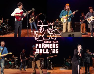 Collage of the four 2026 Farmers Ball finalists.