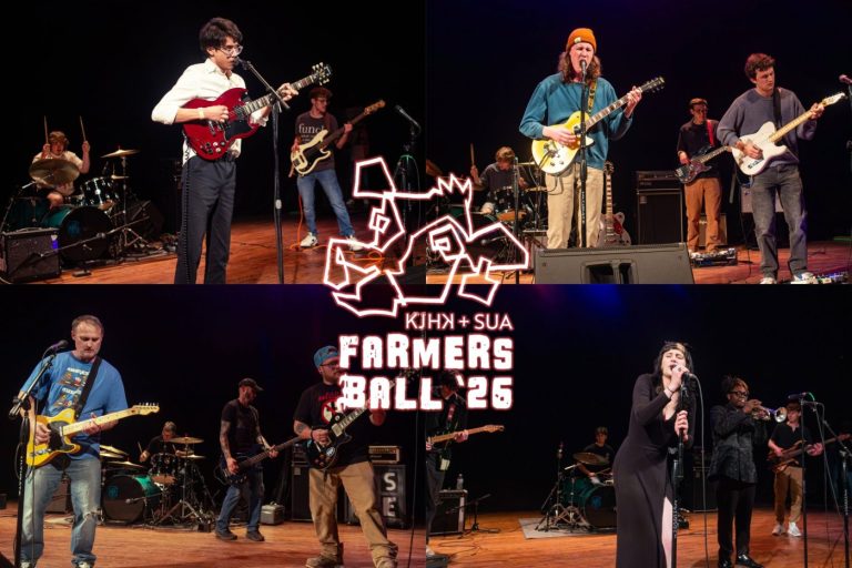 Collage of the four 2026 Farmers Ball finalists.